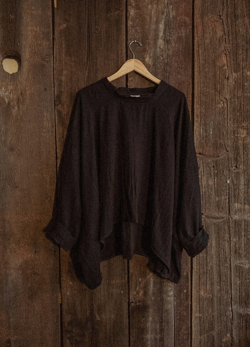 Gardenbelle Shop - Wholesale Sweatshirt - Unisex - Organic Boho Unisex Pullover Flowy Shirt, Bamboo Long Sleeve4