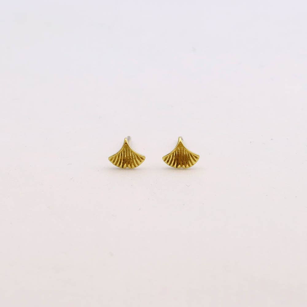Les Cleias - Wholesale Stud/Post Earrings - Foglia earrings in steel0