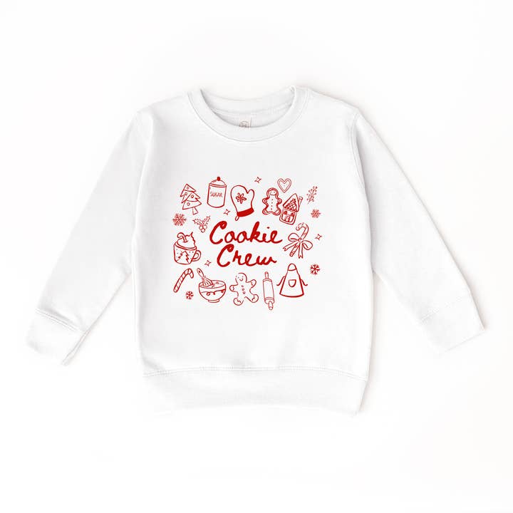 Benny & Ray Apparel - Wholesale Sweatshirt - Kids - Cookie Crew Christmas Cookie Doodle Winter sweater4