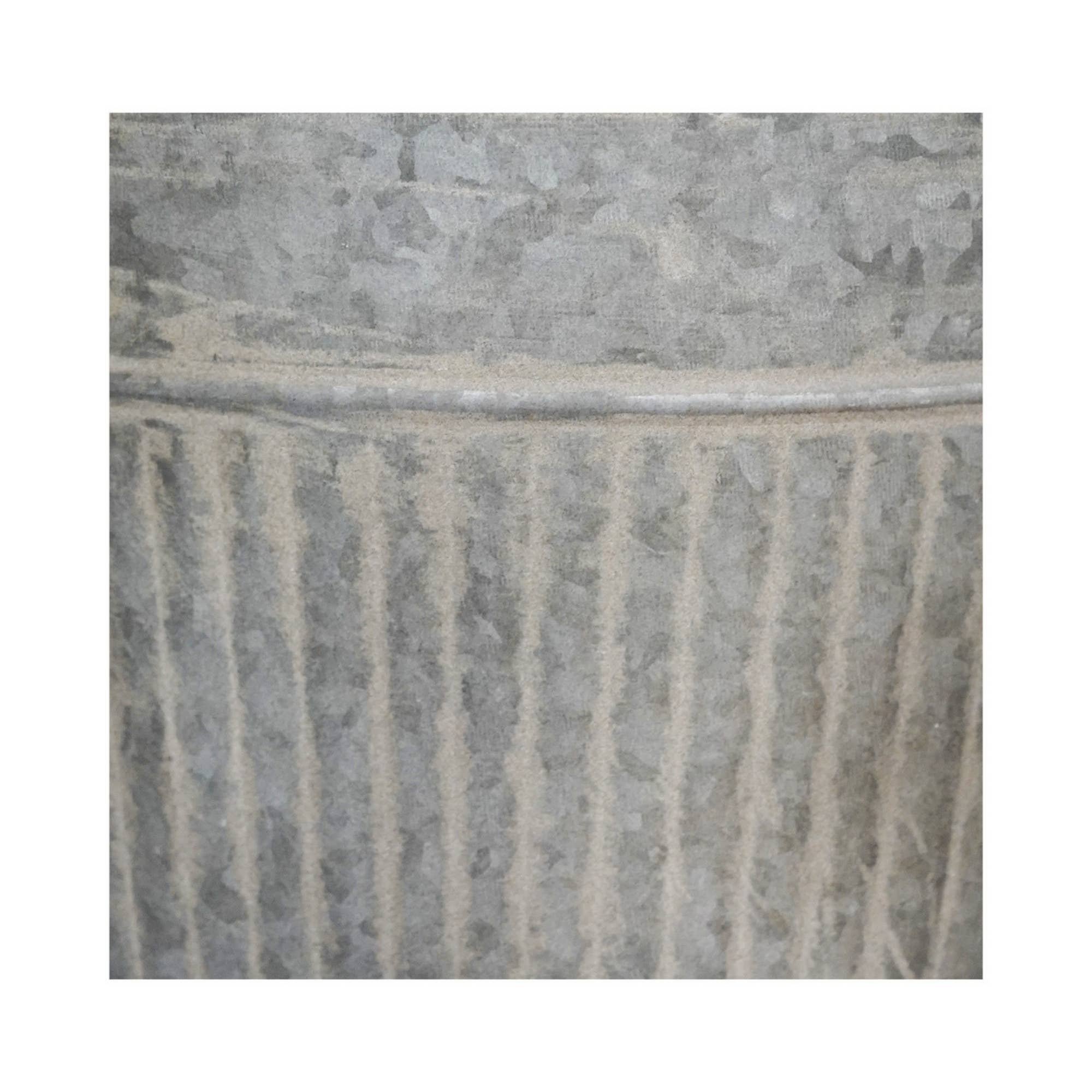 Ivyline – wholesale Plant pot – Outdoor Galvanised Trough1