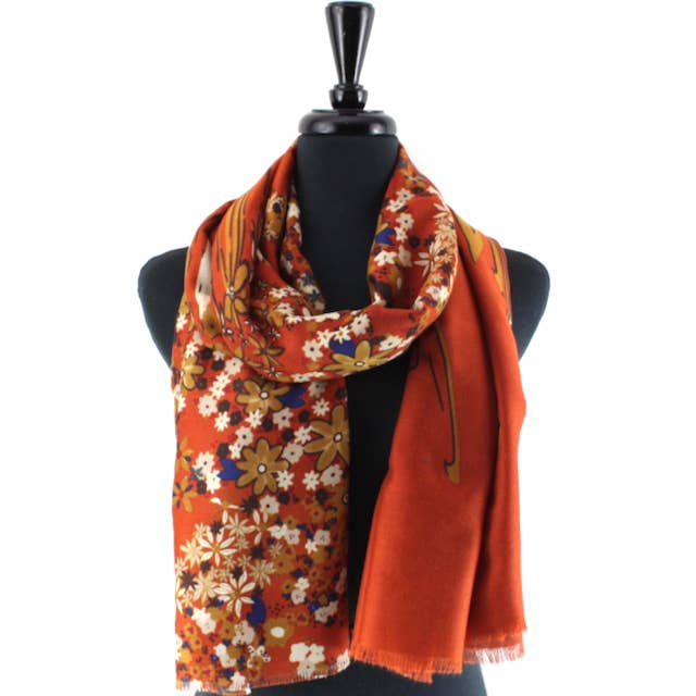 Pretty Persuasions - Wholesale Scarf - Women's - S25211 Lightweight Printed Scarf1