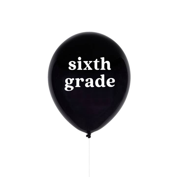 Sixth Grade Balloon for wholesale by Studio Pep