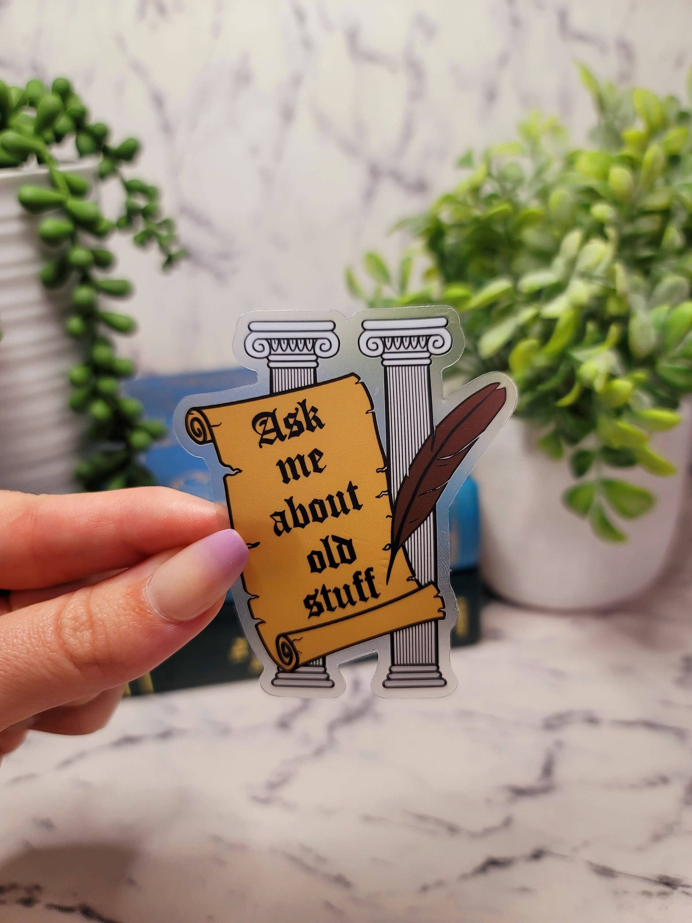 The Dungeon Rose - Vente Autocollant - Autocollant historique, cadeau d'historien, autocollant ancien0