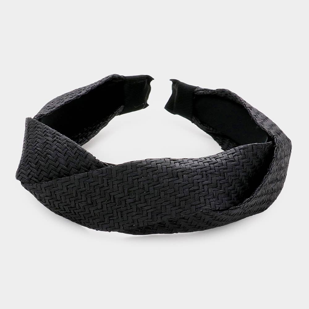 Sensibling Corp. - Wholesale Fashion Headband - Women's - Braided Straw Headband1