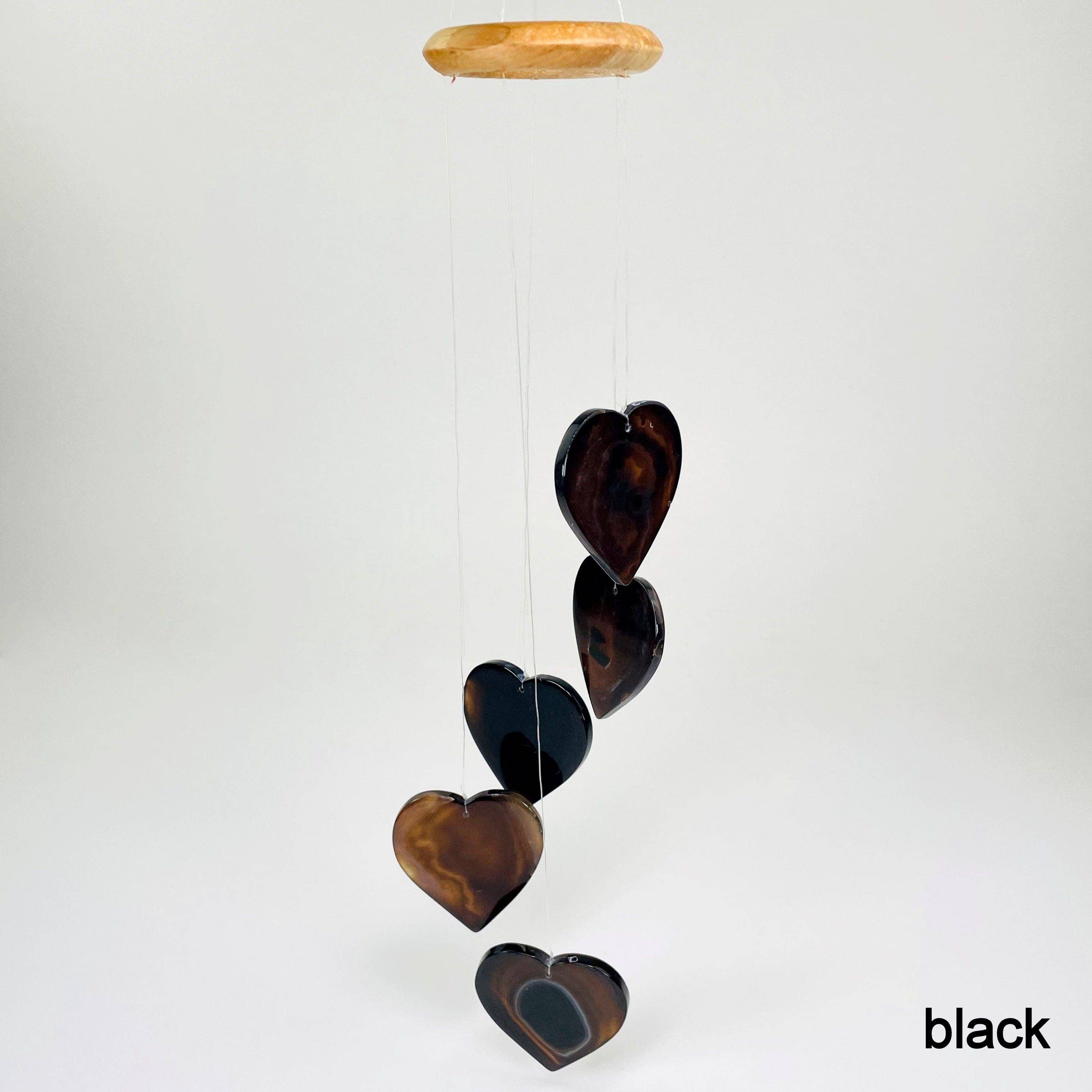 Rock Paradise - Wholesale Wind Chime - Agate Heart Crystal Wind Chimes 2