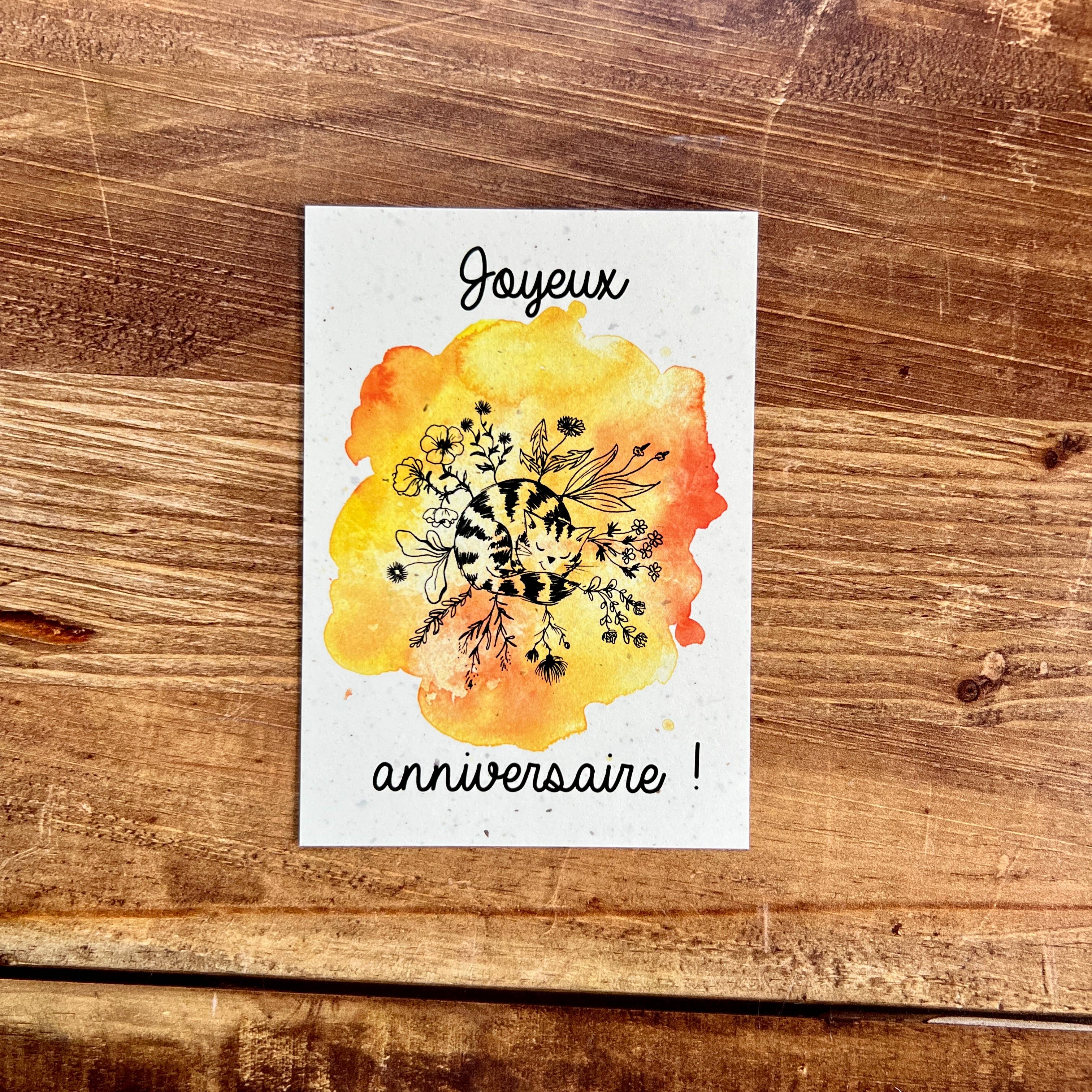 Les cartes de Lulu - Venta al por mayor Tarjetas de cumpleaños - Postal ilustrada de cumpleaños tamaño A6 para niños2