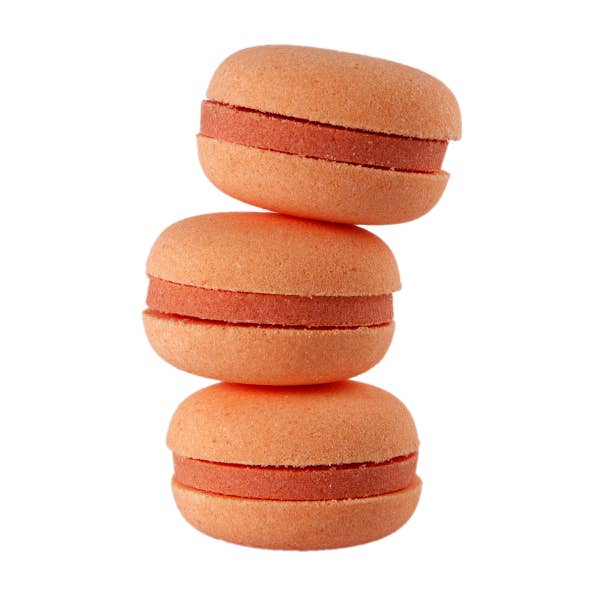 Macaron effervescent pour le bain - Pamplemousse pour la vente par LS GROUP