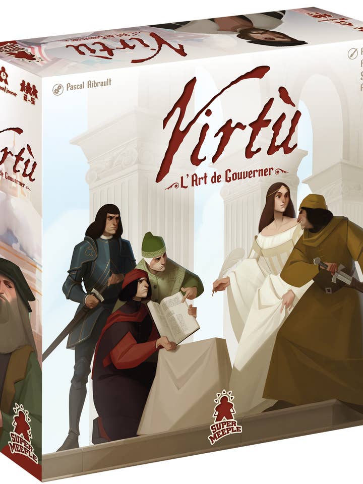 Virtu - Versão francesa - Jogo de tabuleiro por atacado de Super Meeple