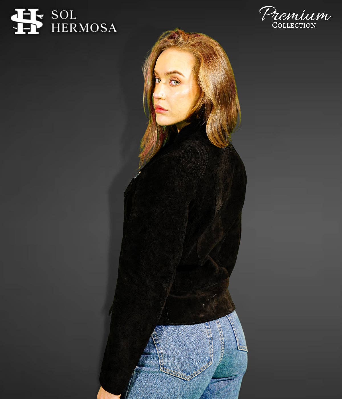 Sol Hermosa – Casaco de couro - Mulher por atacado – Casaco Pele Real Mulher Metis5