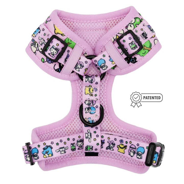 SASSY WOOF - Wholesale Pet Harness - Dog - Dog Adjustable Harness - Hello Kitty® & Friends Flower Festival1