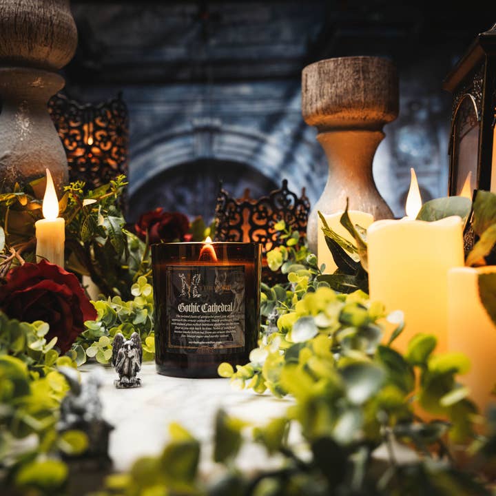 Mythologie Candles - Wholesale Jar/Filled Candle - Gothic Cathedral1