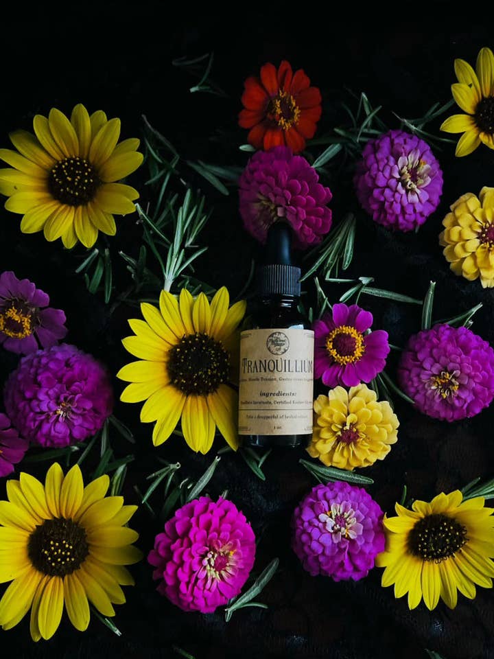 Tranquillium Tincture (Anti-Anxiety and Insomnia) for wholesale by The Medicinal Melange