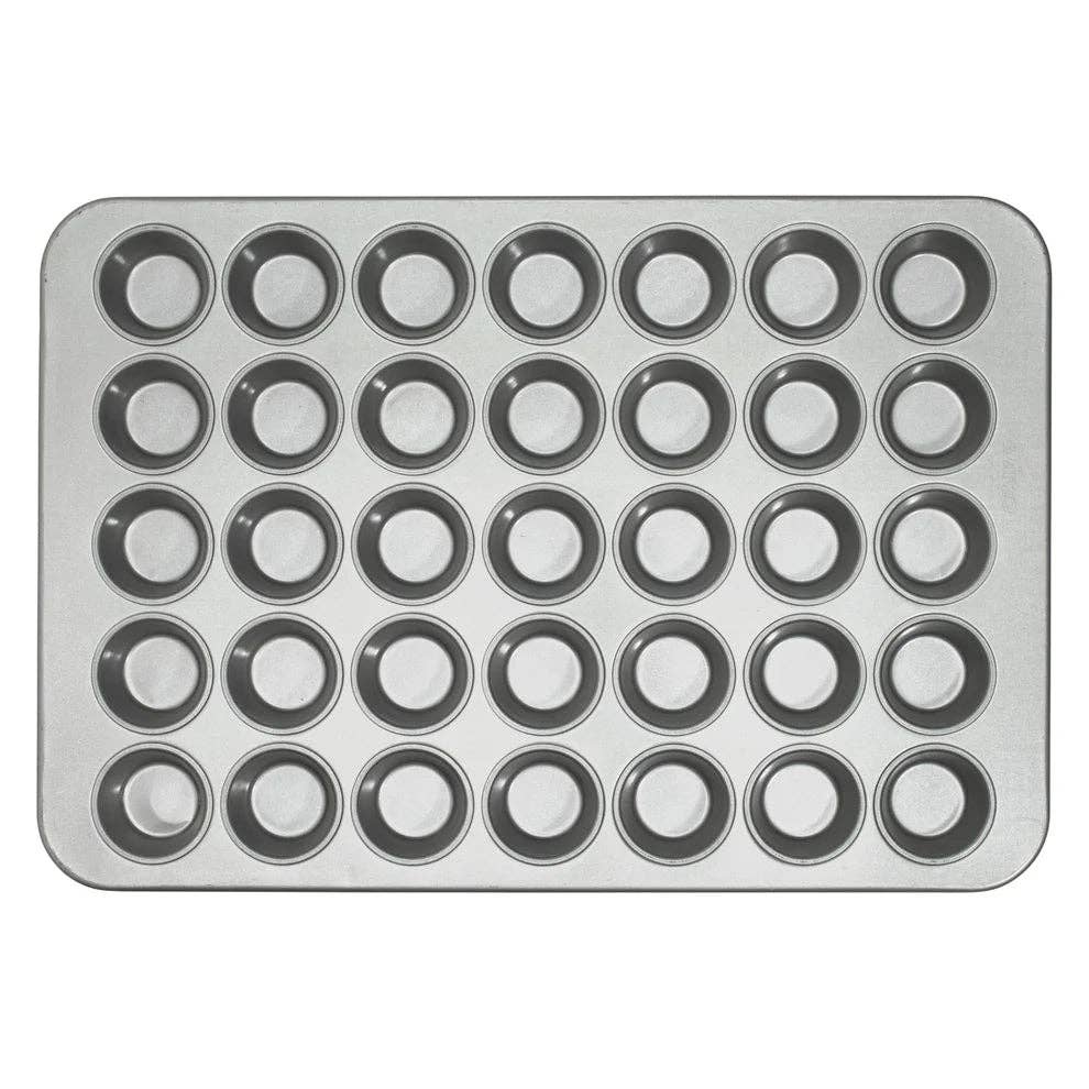 EcoQuality - Wholesale Cupcake/muffin tin - HMF-20E to 48T, 26ga Alum Steel, Silicone Glazed Muffin Pans, EA2