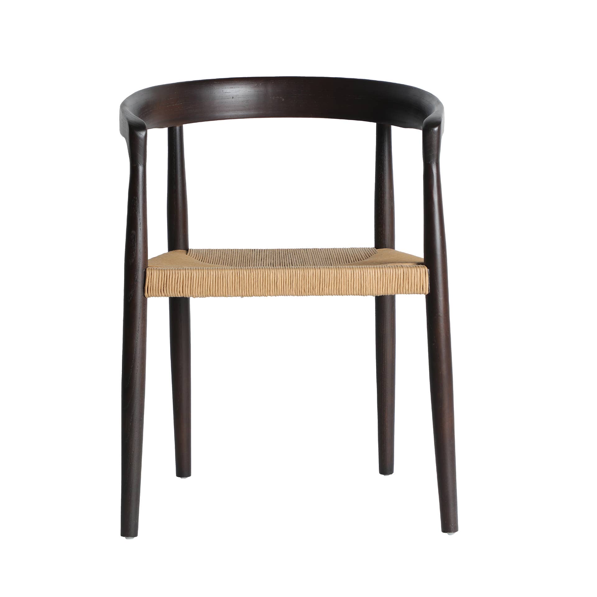 Kodu - Wholesale Chair - Elm wood chair in black. 54x52x75cm1