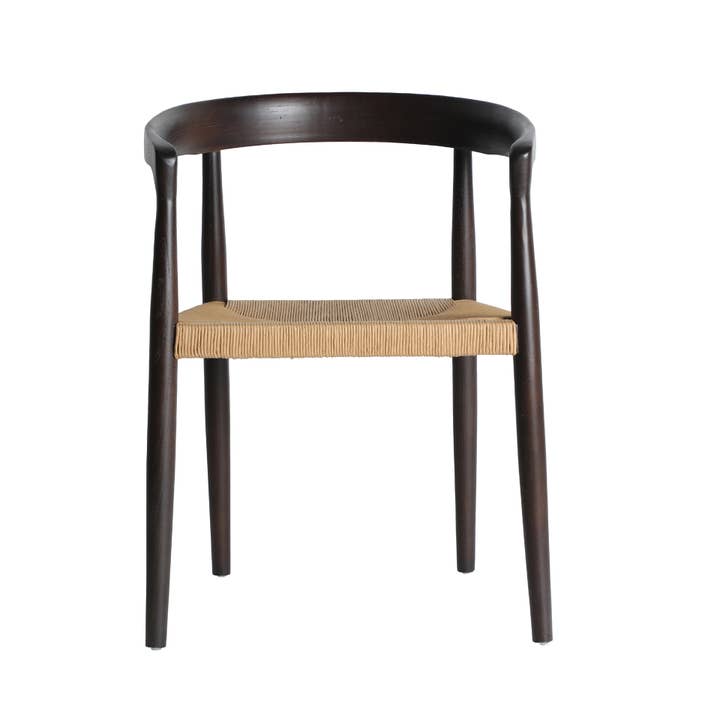 Kodu - Wholesale Chair - Elm wood chair in black. 54x52x75cm1