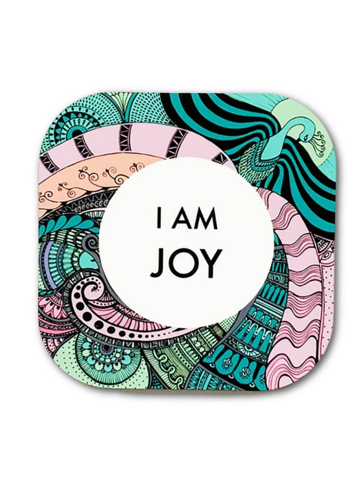 «Io sono la gioia» — mantra coaster per la vendita all'ingrosso da parte di LOVELEEN®️