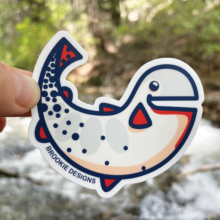 Rio Grande Cutthroat Trout Sticker for Kids (Copy) for wholesale by Brookie Designs
