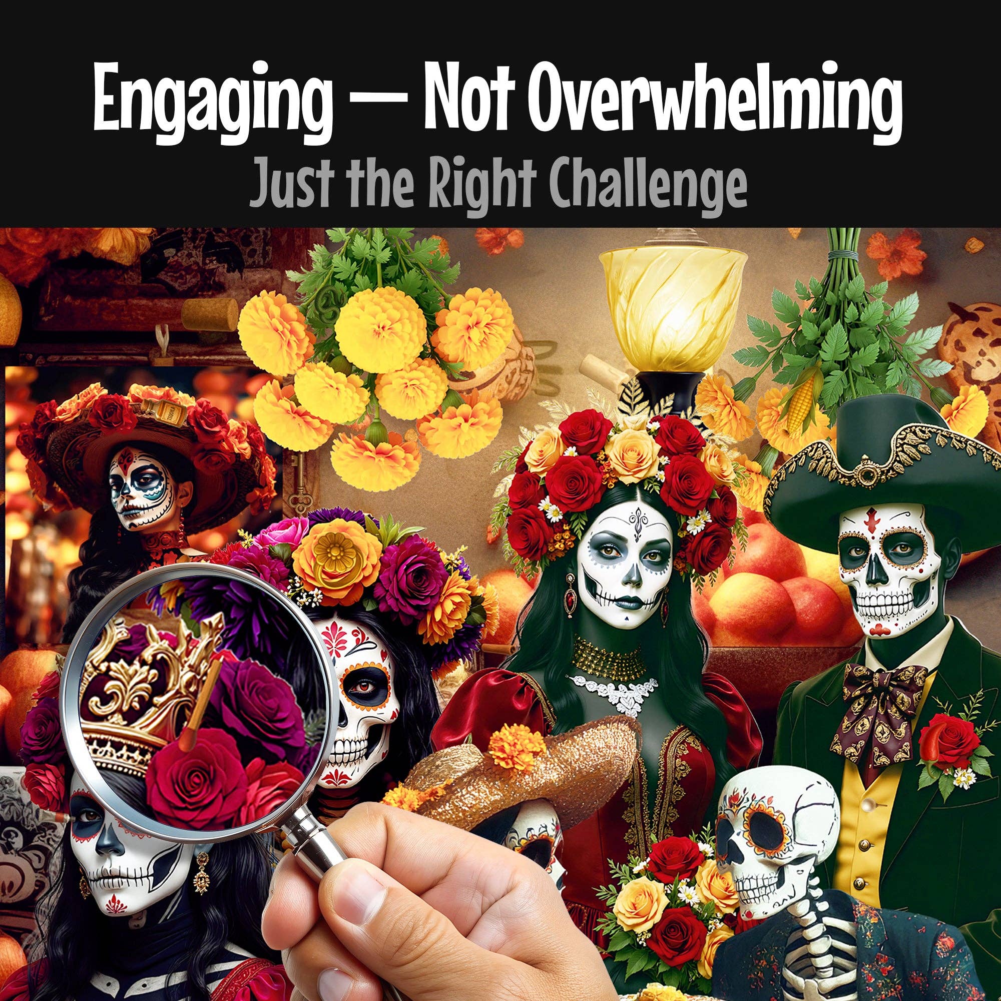 Puzzle Books Co - Wholesale Coloring & Activity Book - Adult - Lost and Found: Halloween Edition5