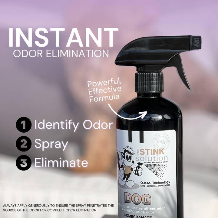 The Stink Solution - Wholesale Pet deodorising spray - Cat Odor Eliminating Spray - Citrus Orange 4 oz2