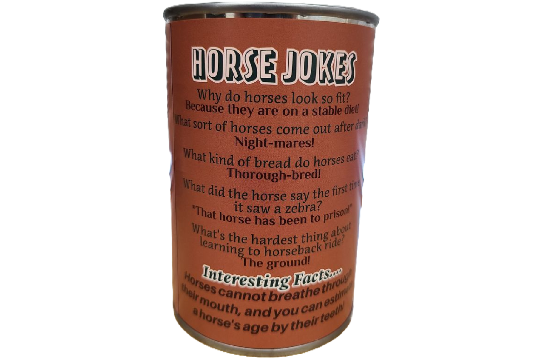 Canned Gifts - Vendita all'ingrosso Peluche - Bambini e neonati - Spirit, il cavallo in lattina - Peluche ecologico realizzato con materiali riciclati1