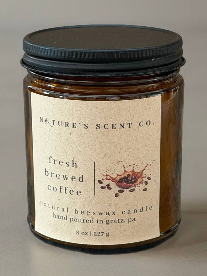Café fraîchement préparé | Mèche en bois pour la vente par Nature’s Scent Co