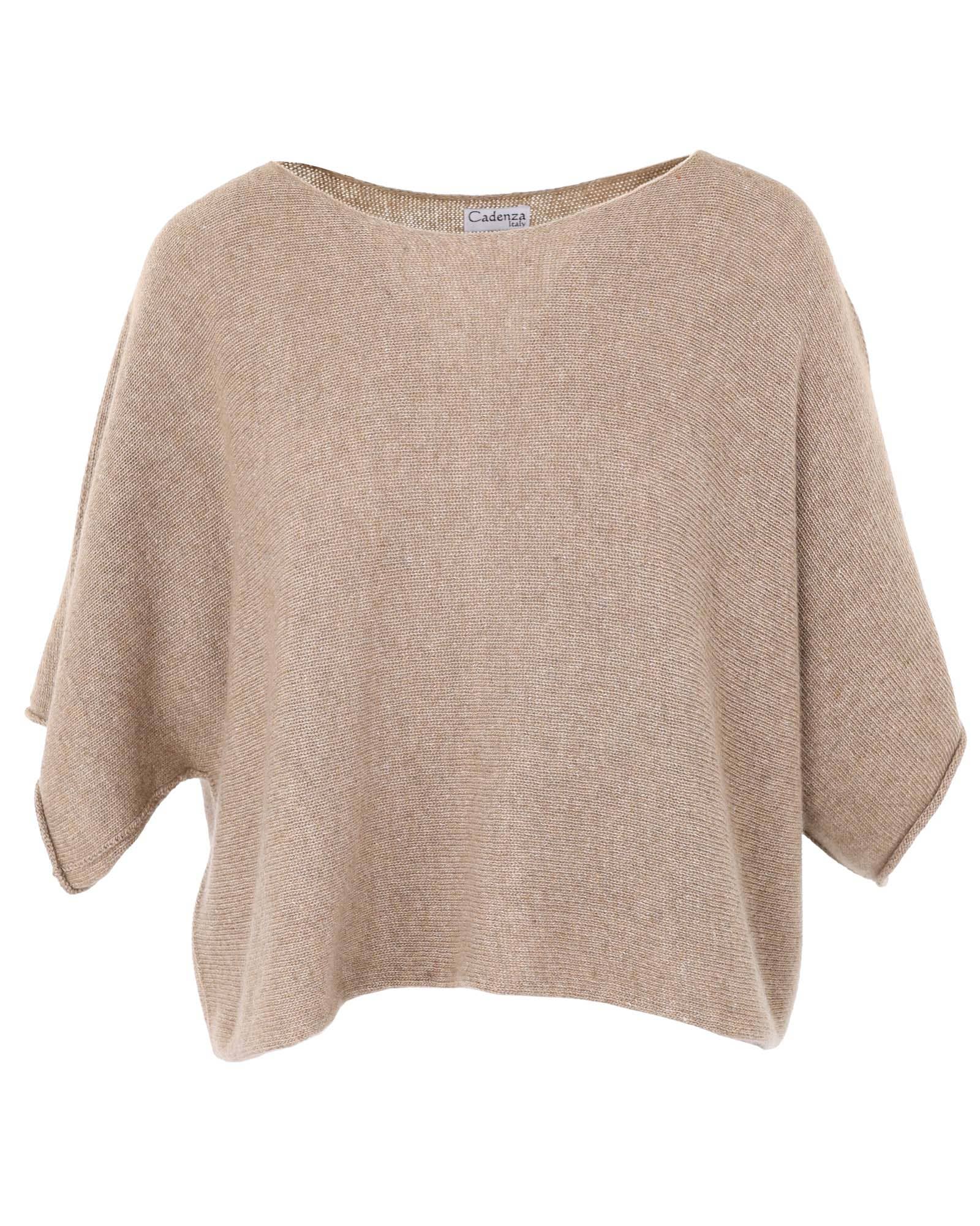 Cadenza Italy Ltd – wholesale Knitted jumper – Women′s – Cashmere Blend Short Tunic Top8