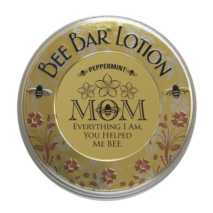 Honey House Naturals - Wholesale Solid Lotion - "Mom - Everything I Am ..." - Sentiment Bee Bar Lotion Bar8