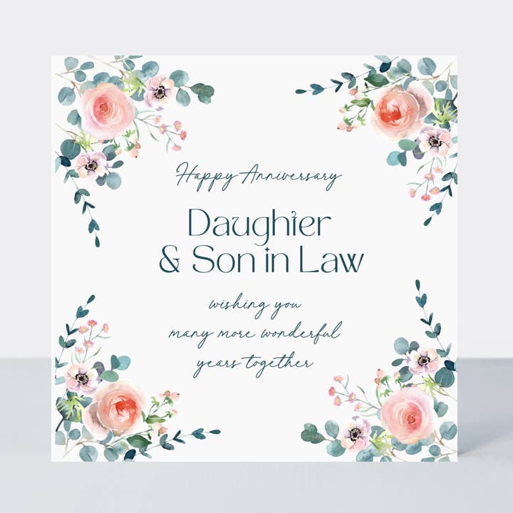 Jahrestagskarte für Tochter & Schwiegersohn für den Großhandel von Petimo