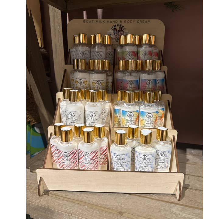 Jimenez Sisters Ranch - Wholesale Hand Cream/Lotion - Hand and Body Cream Display0