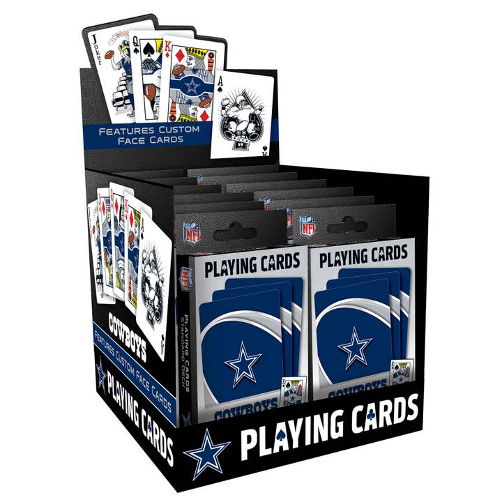 Masterpieces Puzzles - Wholesale Playing Cards - Dallas Cowboys Playing Cards3
