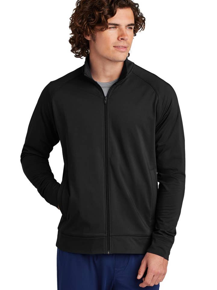 Ink Tees Custom T-Shirt Personalized Print, Premium Quality, Fast Turnaround, Multiple Colors Sport-Tek Sport-Wick Stretch Full-Zip Cadet Jacket ST857 for wholesale by Ink Tees Custom Tshirts