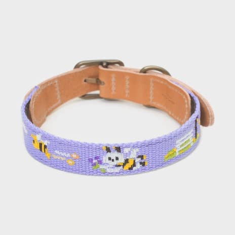 Adventure halsband (lila) voor wholesale door HOWLPOT. USA