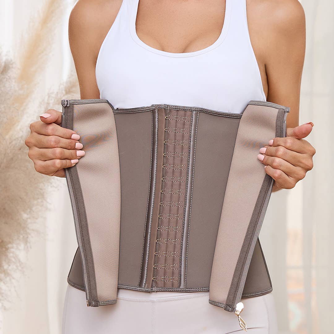 Curvy Fix - Vendita all'ingrosso Intimo modellante - Donna - Corsetto modellante in lattice a doppio strato11