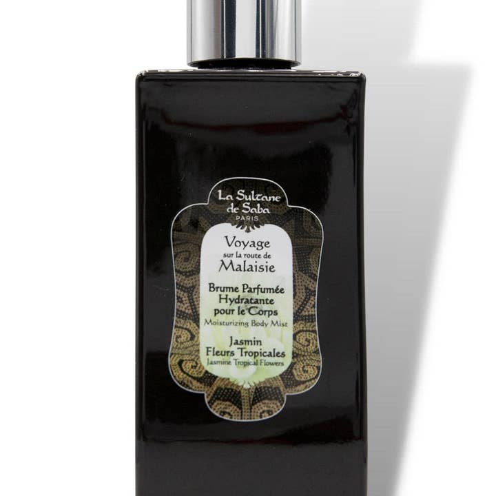 Moisturizing Body Mist - Jasmine and Tropical Flower - Journey To Malaysia for wholesale by La Sultane de Saba Canada