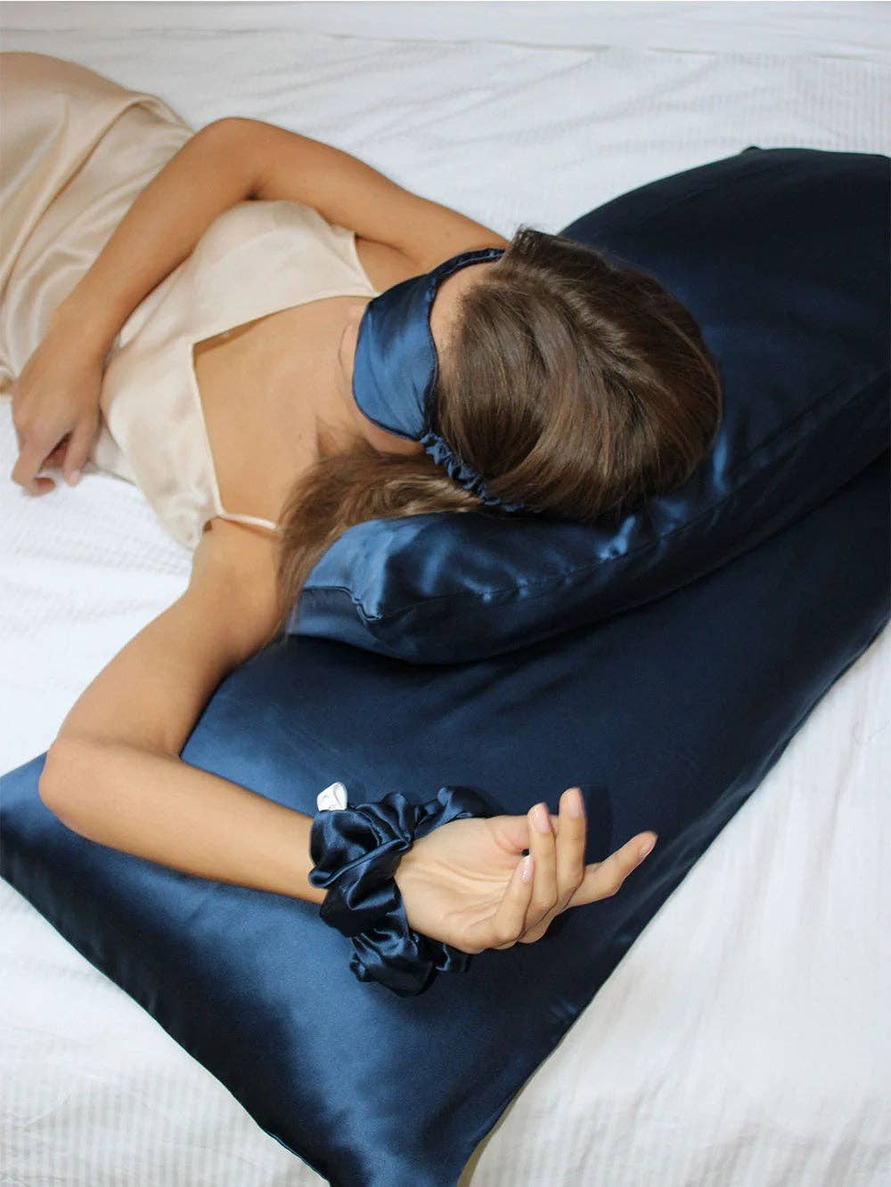 Francine Hair Care - Vendita all'ingrosso Maschera per dormire - Federa in Seta di Gelso7