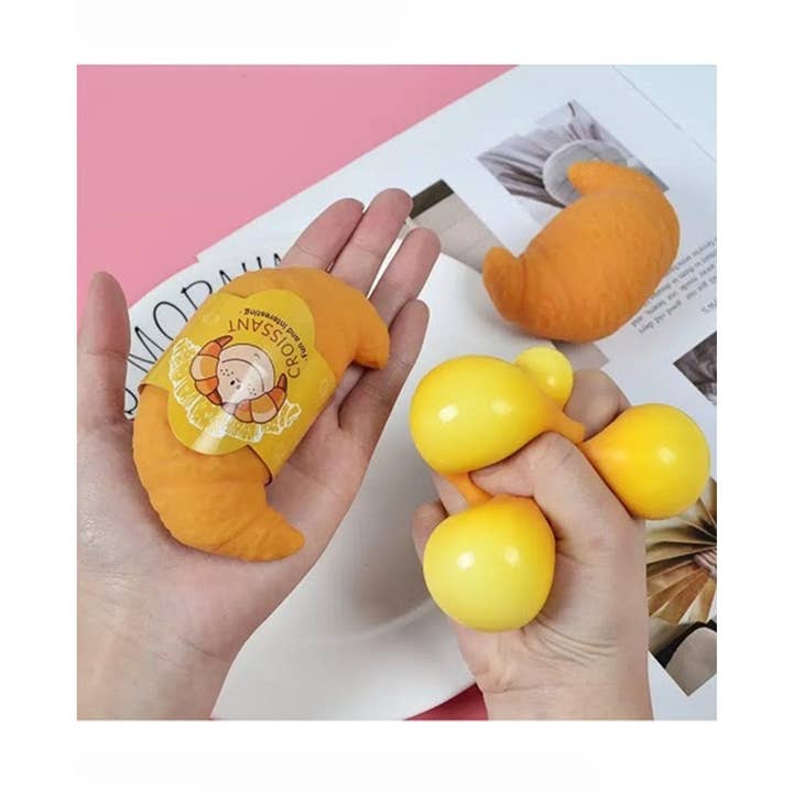 Jouet Squishy Croissant à Montée Lente pour la vente par Funteze
