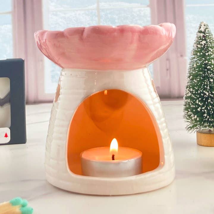 Balsam Fir Heart Wax Melt in Kraft Box Pine, Musky + Woody for wholesale by Simply Love Candle