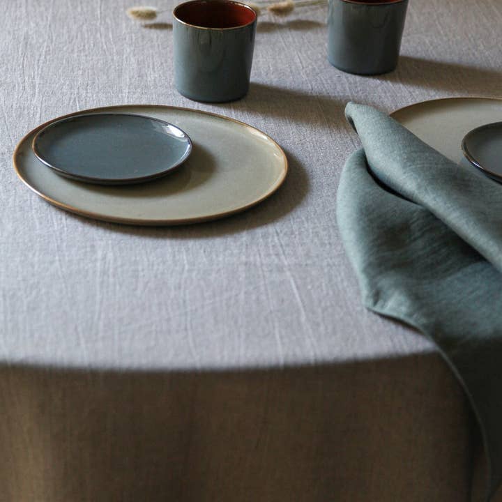 dodesign – Großhandel Tischdecken – Leinen-Tischdecke Natur (330 x 145 cm)