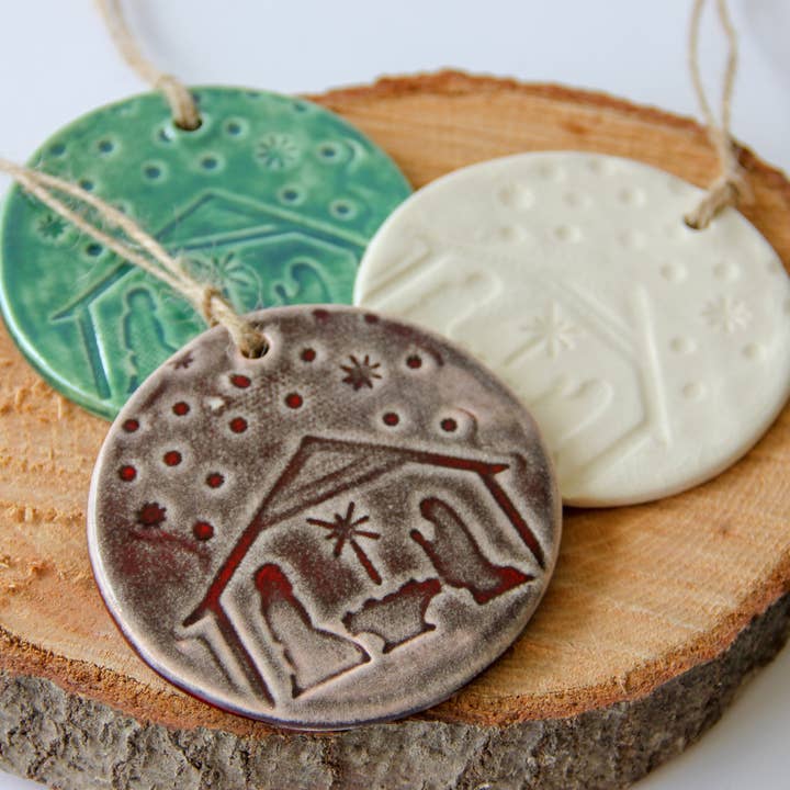 Prodigal Pottery - Wholesale Ornament - Nativity Ornament2