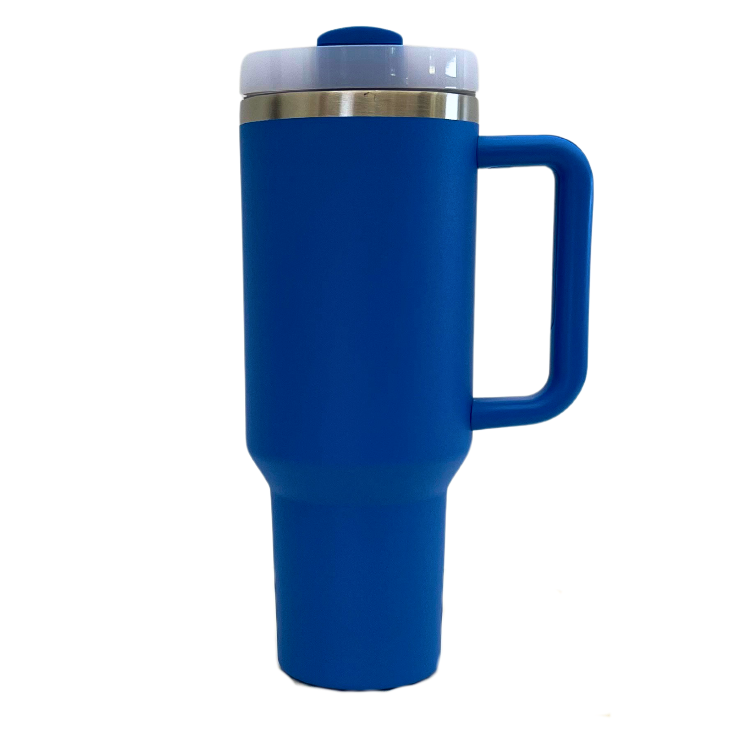 Driftless Studios - Wholesale Insulated Mug/Tumbler - 40 Oz. Eat Sleep Camp Handled Cup With Straw - Camping2