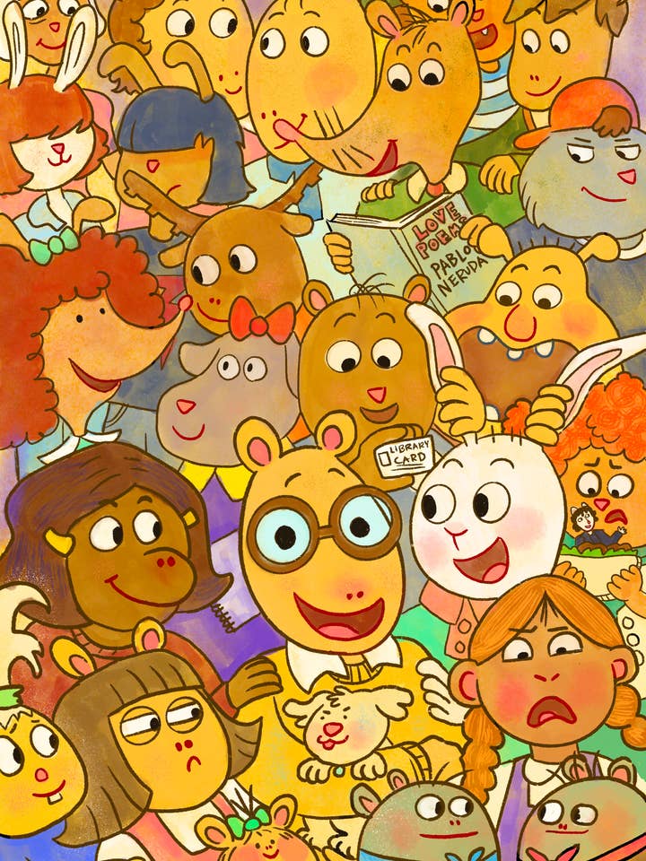 Arthur 6x9 Print for wholesale by Hailey McLaughlin Illustrations