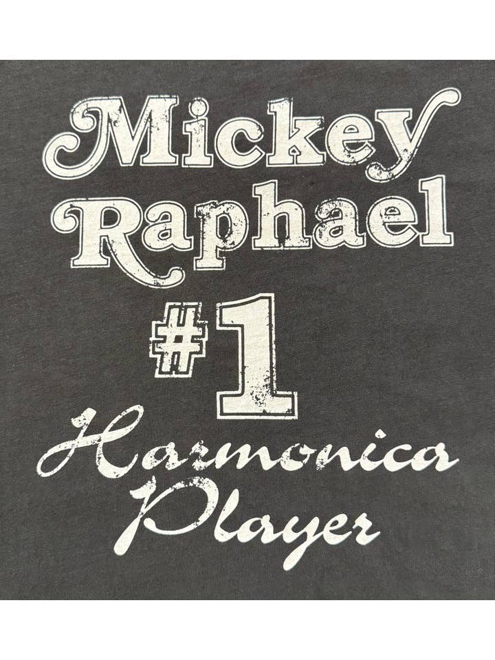 Midnight Rider – Engroshandel T-shirt med print - Unisex – Mickey Raphael #1 Mundharmonikaspiller Unisex T-shirt1