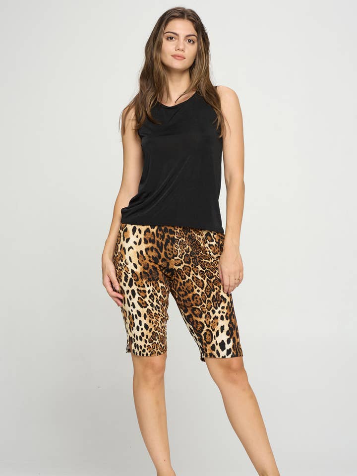 BNS Print Bermuda Short Pants with Pockets-538BN-ARP1-K for wholesale by Jostar