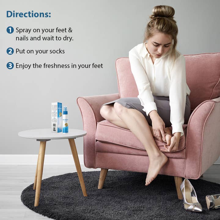 Likasso GmbH - Vente Déodorant/spray pour chaussures - Onycosolve Athlete's Foot Spray - Déo chaussures contre le mauvais pied2