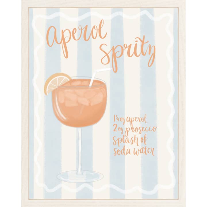 Aperol Spritz Print for wholesale by Palm Prints