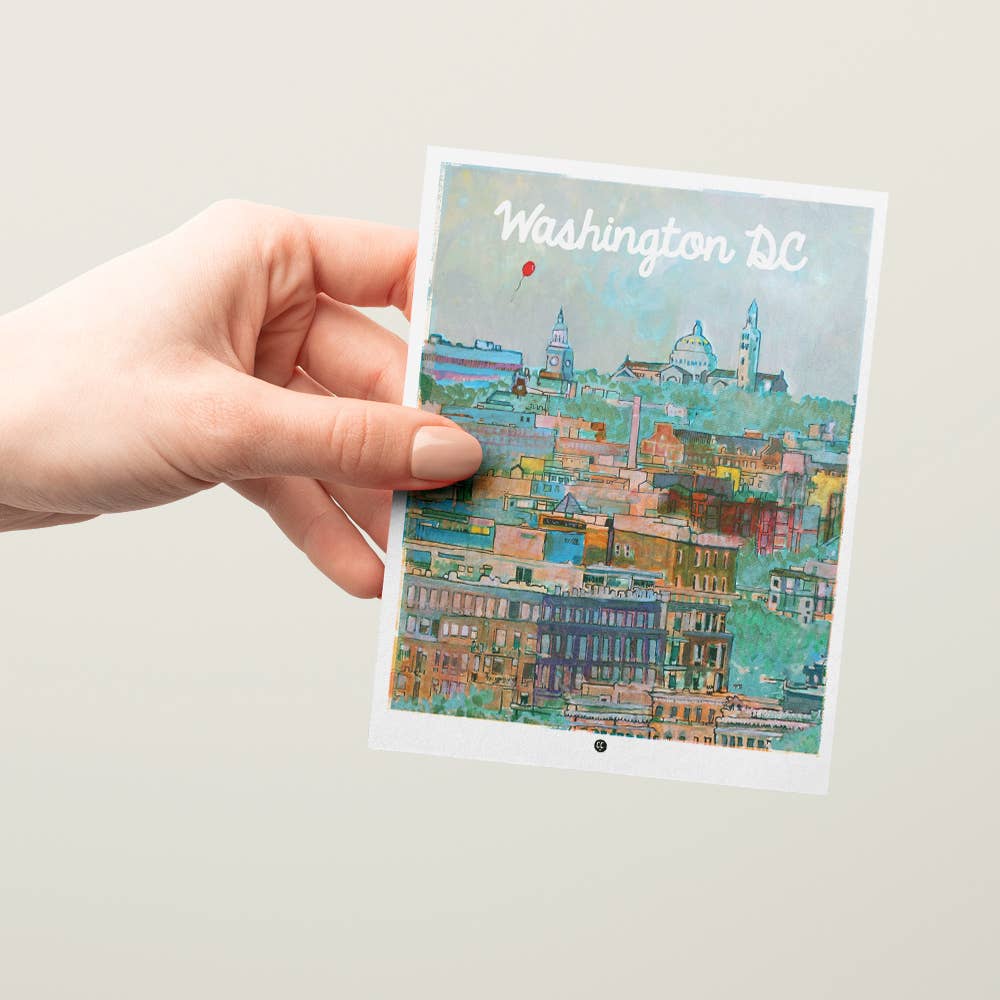 The Culture Curious - Wholesale Postcard - Basilica of the Immaculate Conception & Howard University4