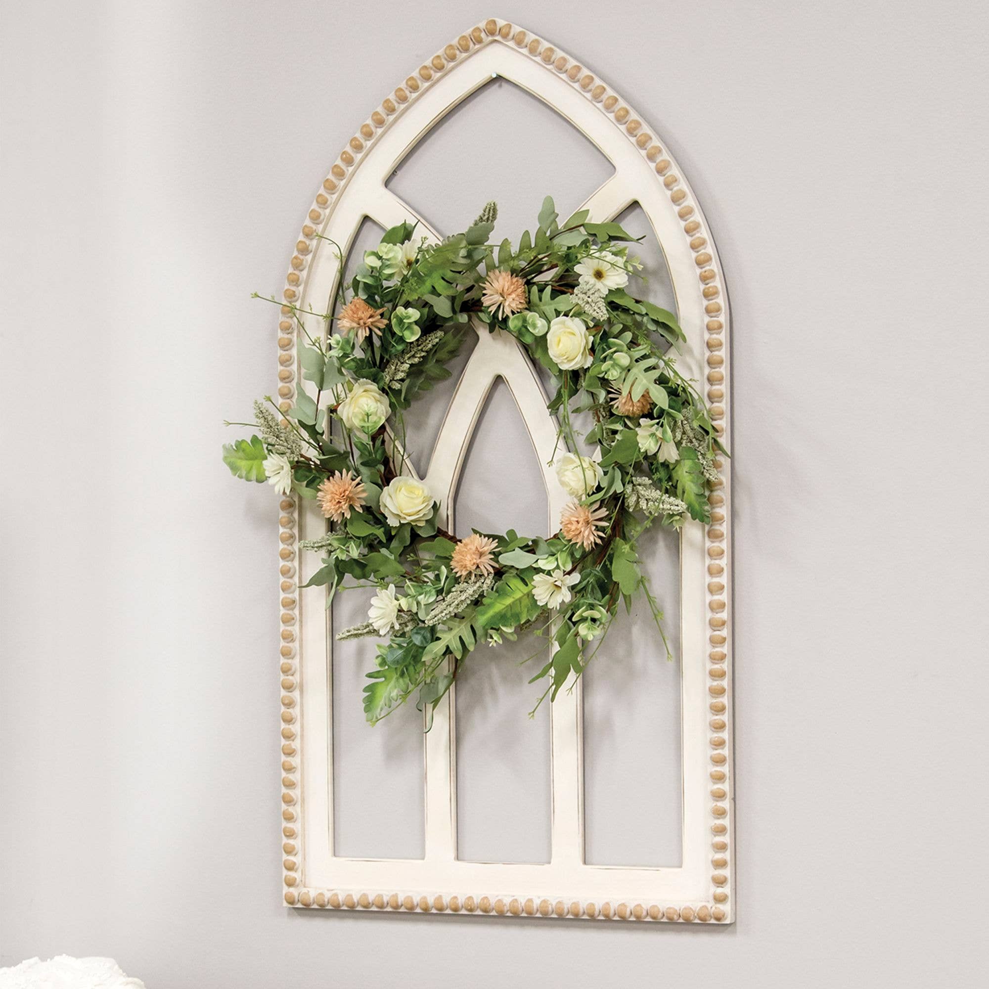 Col House Designs - Wholesale Wall Accent - Beaded Cathedral Window1