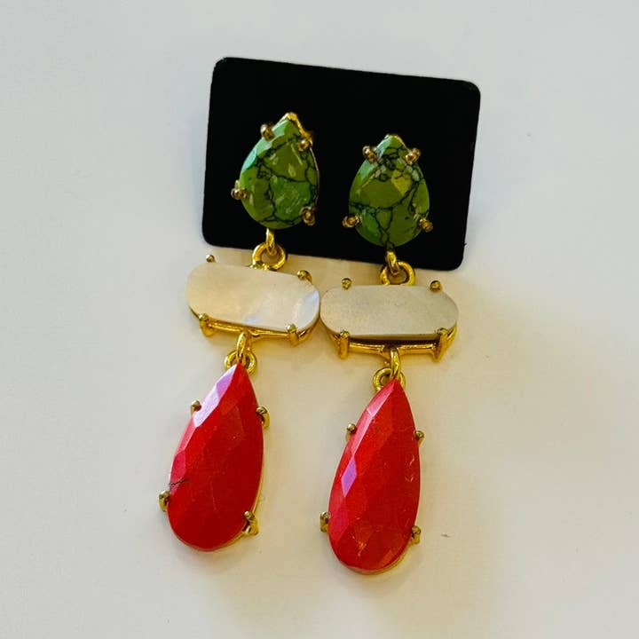 Brincos Madilyn Statement por atacado de Gemajesty Jewellery