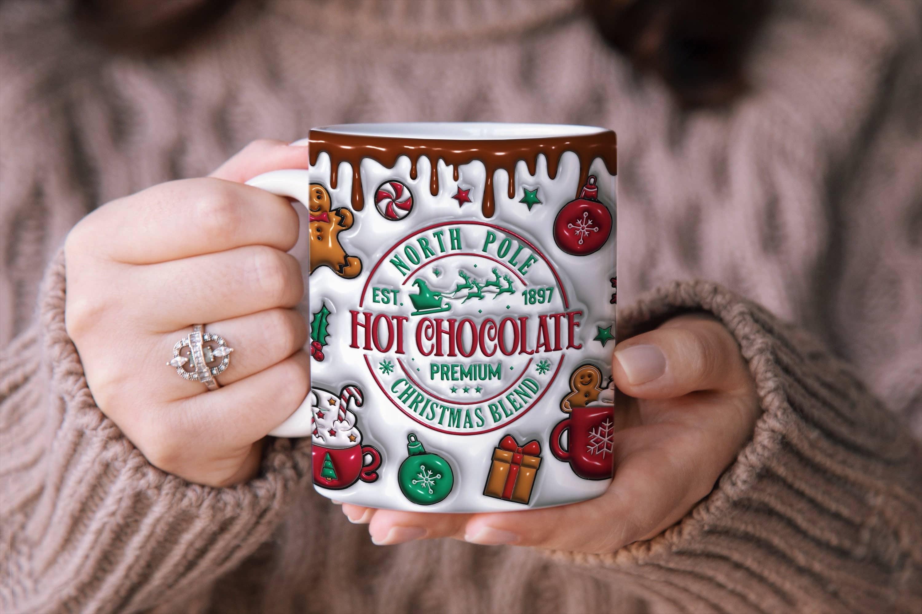 NVC Ecommerce LLC – wholesale Kaffekoppar – Julmugg för varm choklad, julstämning mugg0