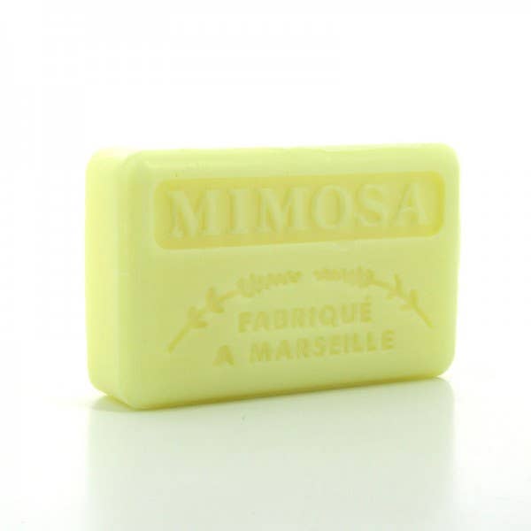 Au Savon de Marseille - Wholesale Bar Soap - Mimosa - French soap with organic shea butter 125g